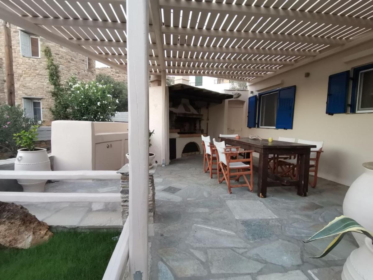 Romanos Summer House Villa Agios Romanos Buitenkant foto