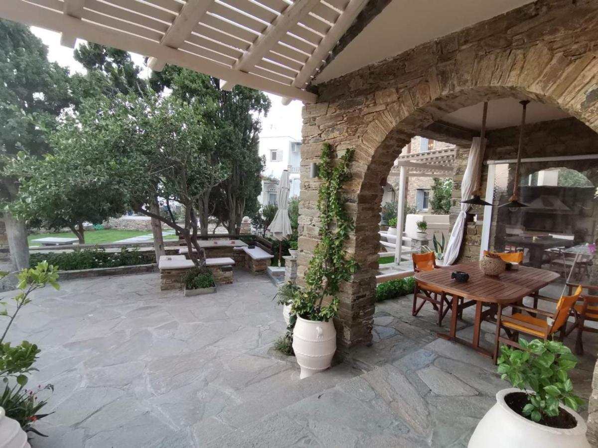 Romanos Summer House Villa Agios Romanos Buitenkant foto