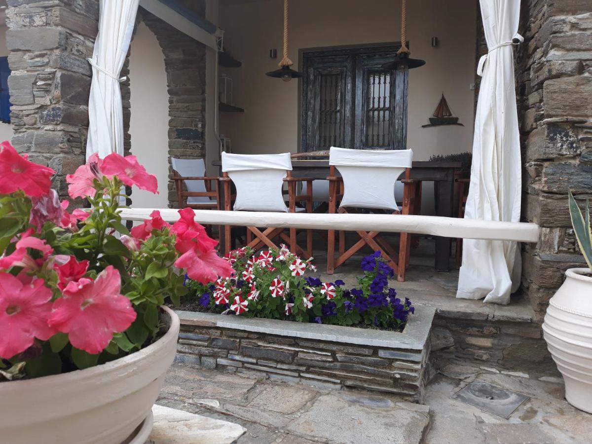 Romanos Summer House Villa Agios Romanos Buitenkant foto